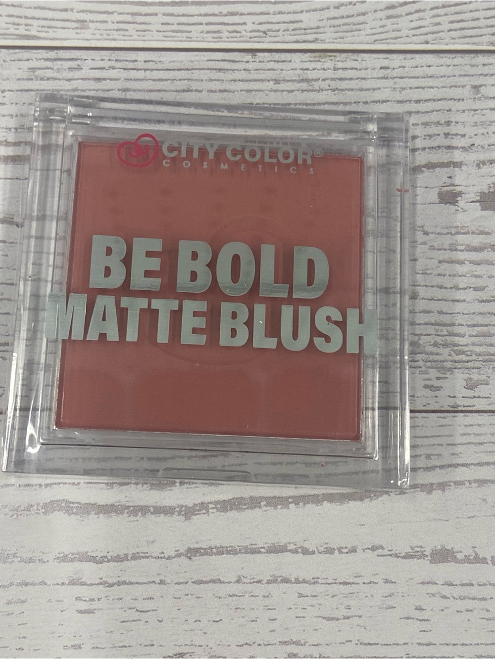 City Color Be Bold Matte Blush fluster